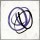 Jace Grey, ABSTRACT CIRCLE PURPLE II
