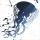 Jace Grey, SPLATTER JELLYFISH INDIGO
