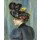 Pierre-Auguste Renoir, Junge Frau mit schwarzem Hut (Jeune femme au chapeau noir). 1895