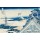 Katsushika Hokusai, Hongan-ji Tempel in Asakusa, aus der Serie '36 Ansichten des Berges Fuji'.