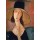 Amadeo Modigliani, Jeanne Hébuterne mit großem Hut. 1917