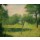 Georges Seurat, Paysage au piquet (Landschaft mit einem Pfahl)