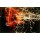 Laszlo Moholy-Nagy, Ohne Titel (Auto headlights white, orange and red, traffic squiggles)