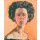 Ferdinand Hodler, Bildnis Gertrud Müller, frontal