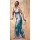 Ferdinand Hodler, Schreitende Frauenfigur in blauem Gewand