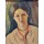 August Macke, Porträtkopf der Frau des Künstlers