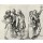 Albrecht Dürer, Marktbauern im Gespräch und junges Paar