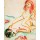 Ernst Ludwig Kirchner, Liegender nackter Mann mit Kind auf dem Rücken