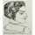 Max Beckmann, Najla im Profil