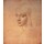 Leonardo da Vinci,  Kopfstudie einer jungen Frau