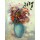Odilon Redon, Blumen in türkisfarbener Vase