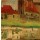 Egon Schiele, Jodokuskirche, sich im Fluß spiegelnd (Krumau)