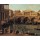 Giovanni Antonio Canaletto, Capriccio mit dem Ponte di Rialto in Venedig nach dem Entwu