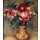 Pierre-Auguste Renoir, Roses dans un vase ocre
