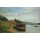 Camille Pissarro, Péniches sur la Seine
