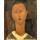 Amedeo Modigliani, Junge Frau mit weißem Kragen
