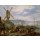 Jan Brueghel der Ältere, Seehafen mit Windmühle