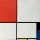 Piet Mondrian, Komposition in Rot, Gelb und Blau