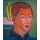 Ernst Ludwig Kirchner, Kopf des Malers (Selbstbildnis)