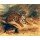 Eugene Delacroix, Deux tigres dans leur antre près d’un cheval mort