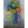 Odilon Redon, Vase of flowers (pastel)