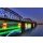 Hady Khandani, HDR - ILLUMINATED SINO-KOREAN FRIENDSHIP BRIDGE OVER YALU RIVER BETWEEN CHINA AND NORTH KOREA - DANDONG 06