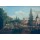 Bernardo Bellotto, Schloß Wilanów, Gartenseite mit Garten