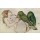 Egon Schiele, Akt mit grünen Strümpfen