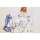 Egon Schiele, Sitzende Frau mit violetten Strümpfen