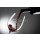 MAURO, glass with red wine on dark background