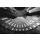 mandritoiu, Fine Art, black and white, abstract, upward perspective of New York skyscrapers