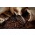Africa Studio, Fresh coffee beans with sack and scoop, closeup