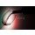 MAURO, Glass with red wine on the colors of italian flag