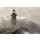 Zacarias da Mata, Detailed stormy wave over pier and lighthouse