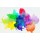 bittedankeschön, aquarell regenbogen abstrakt freigestellt
