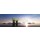 psdesign1, Steine mit Gras im Meer bei Sonnenuntergang