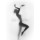 Belphnaque, Diffuse silhouette of a beautiful and sexy perfect body dancer woman