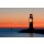 Thorsten Schier, Leuchtturm bei Sonnenuntergang, Hafeneinfahrt Warnemünde