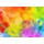 LoveKay, Bright Colorful Watercolor Background.