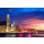 lkunl, Hong Kong skyline at night, China