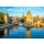 Alexi TAUZIN, Ponts Couverts à Strasbourg au crépuscule