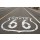 forcdan, Route 66 sign