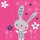 yoliana, cute bunny girl in the flower garden