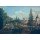Bernardo Bellotto, Schloß Wilanów, Gartenseite mit Garten