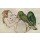 Egon Schiele, Akt mit grünen Strümpfen