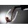 MAURO, glass with red wine on dark background