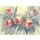 Egle, roses red bouquet watercolor