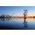 TTstudio, Silhouette tree at sunset in lake
