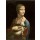 Leonardo da Vinci, The Lady with the Ermine (Cecilia Gallerani), 1496 (oil on walnut panel)