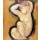 Amedeo Modigliani, Caryatid, c.1913-14 (oil on cardboard)